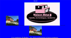 Desktop Screenshot of maison-metal.com